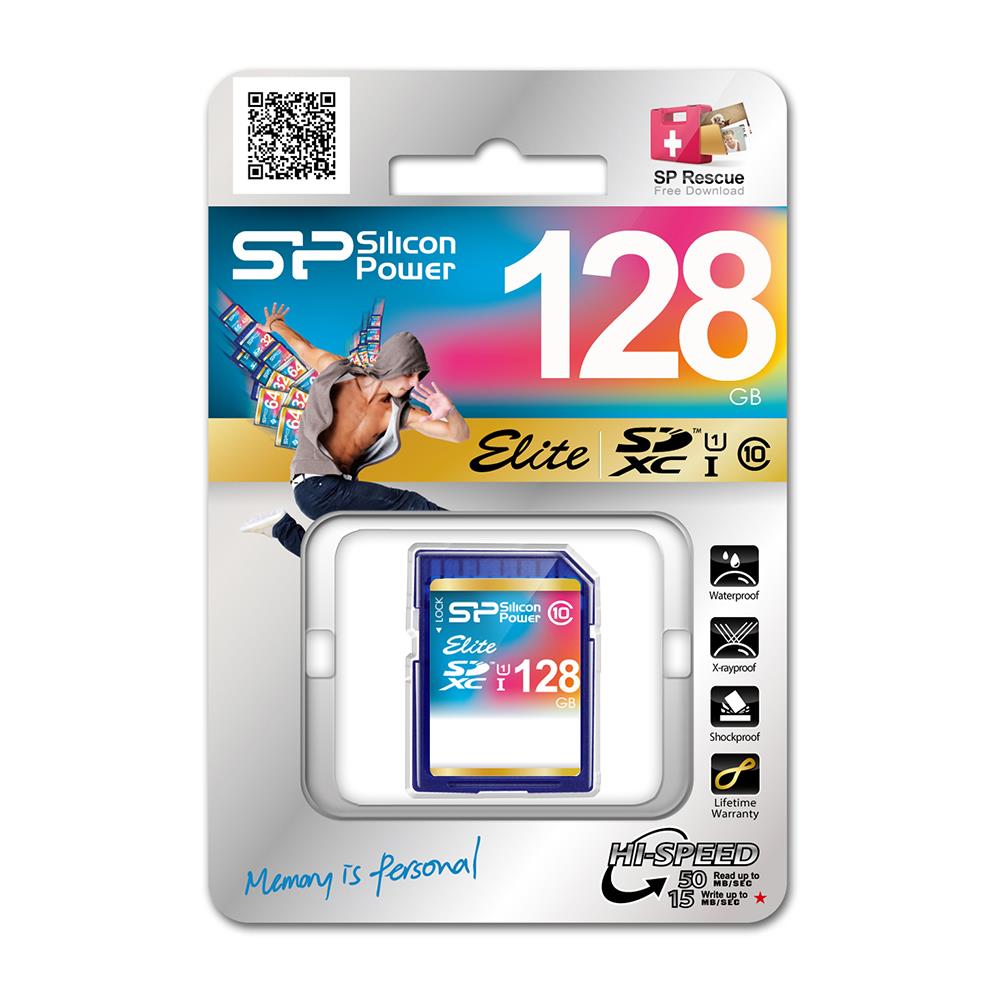 SDXC 128GB, SDXC, 0 - 70 °C, Blu, -40 - 85 °C - Foto 1
